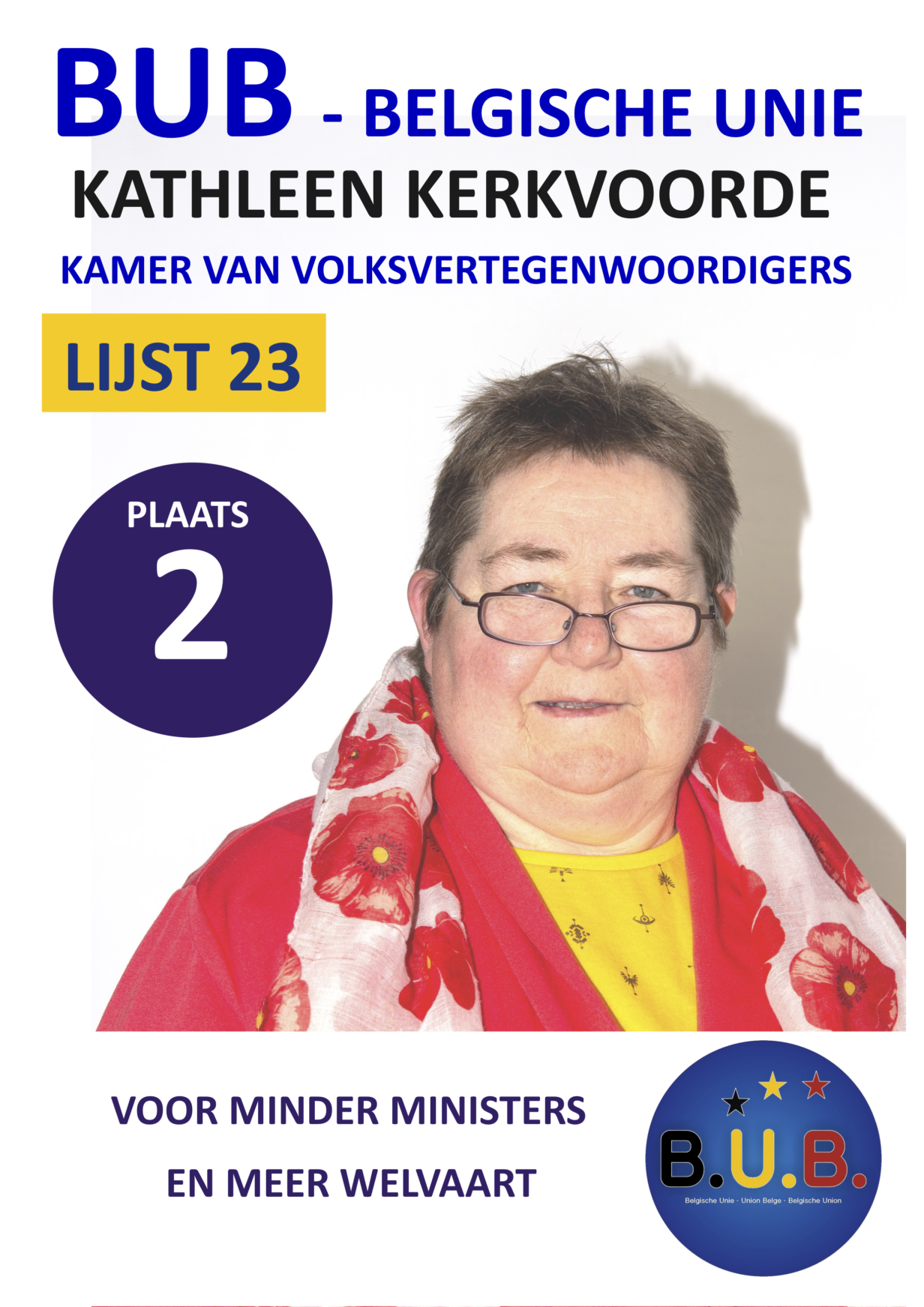 Elections 2019 – Verkiezingen 2019 – Belgische Unie – Union Belge